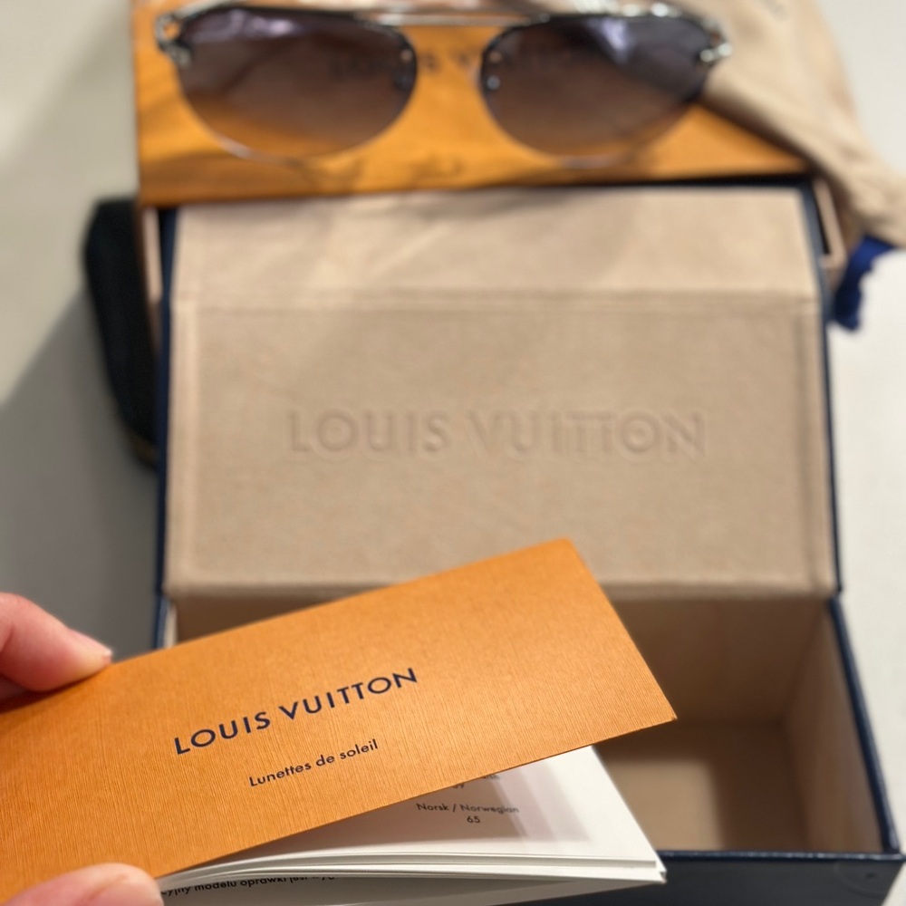 Louis Vuitton Damier Black Sunglasses - Picture 8 of 8
